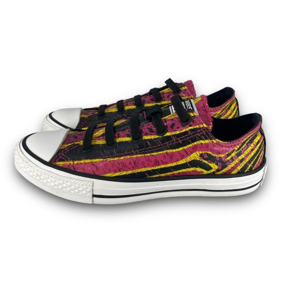 Converse Chuck Taylor All Star Low Sneakers 645129F Slip On Multicolor Youth 2 - Picture 2 of 9